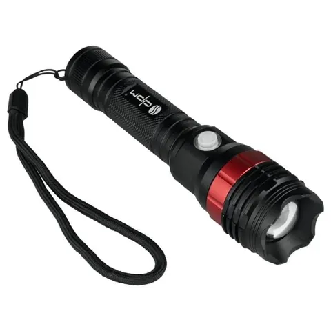 DPM Latarka aluminiowa LED, ładowalna, 250 lm SP0412