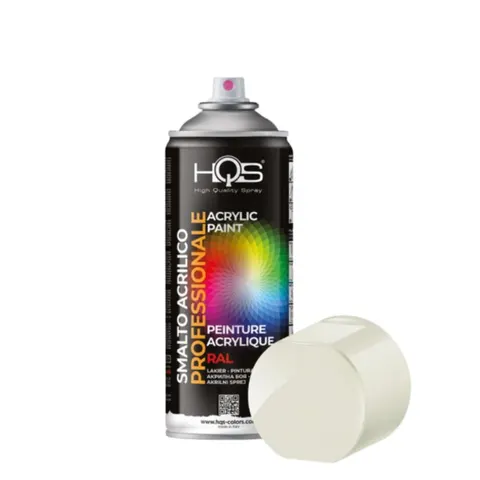 HQS Lakier Spray RAL 9016 biały połysk 400 ml