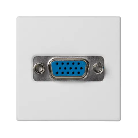 Płytka K45 złącza VGA (D-Sub 15) 45x45mm