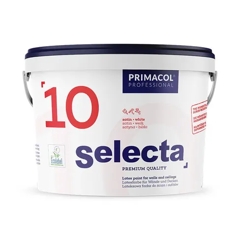 PRIMACOL Farba lateksowa Selecta 10 biała 5L