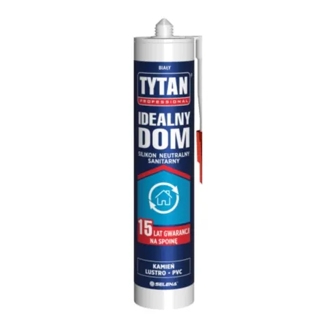 Silikon Tytan Idealna Łazienka biały 280 ml