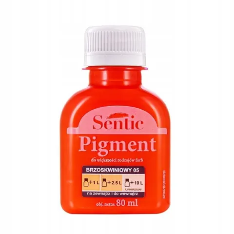 SENTIC Pigment do farb 80 ml Brzoskwiniowy D05