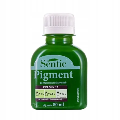 SENTIC Pigment do farb 80 ml Zielony D17