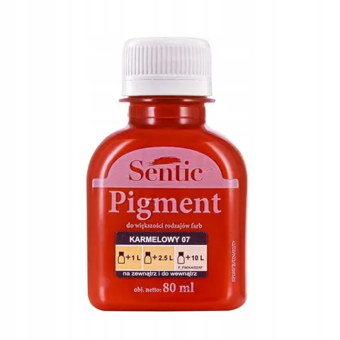 SENTIC Pigment do farb 80 ml Karmelowy D07