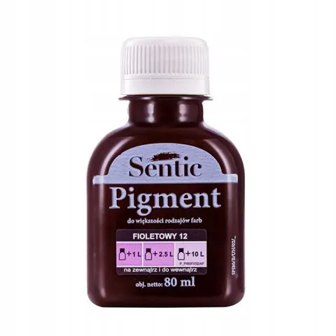 SENTIC Pigment do farb 80 ml Fioletowy D12