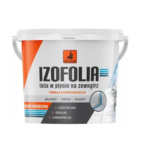 DRAGON Izofolia zewnętrzna - folia w płynie 4,5 kg