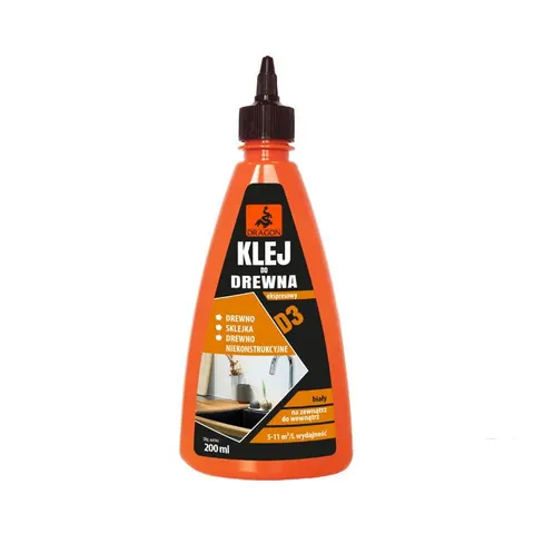 DRAGON Klej do drewna D3 ekspresowy 200 ml