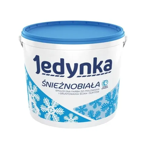 JEDYNKA Śnieżnobiała farba emulsyjna 5L