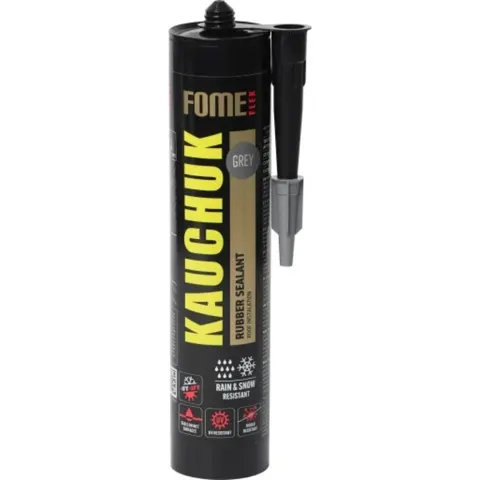 Fome Flex Uszczelniacz Kauczukowy Dekarski Szary 300ml