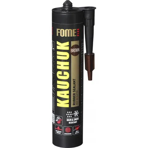 Fome Flex Uszczelniacz Kauczukowy Dekarski Brązowy 300ml
