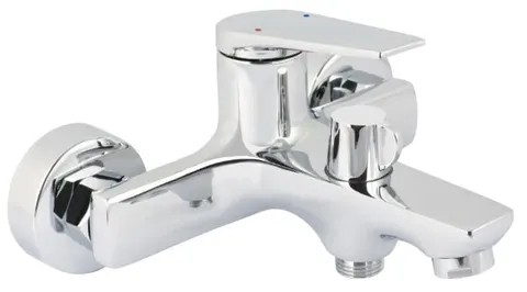 DEANTE Bateria wannowa ścienna IVO chrom BLI_010M