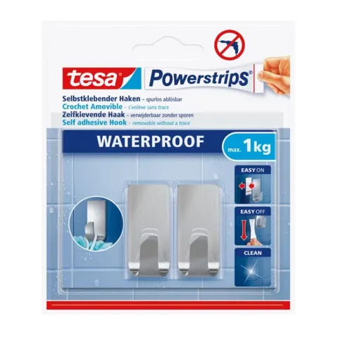 TESA Haczyk wodoodporny M stal nierdzewna 1 kg 2 szt.