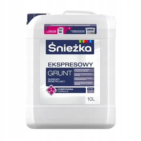 ŚNIEŻKA Grunt Ekspresowy głęboko penetrujący 10L