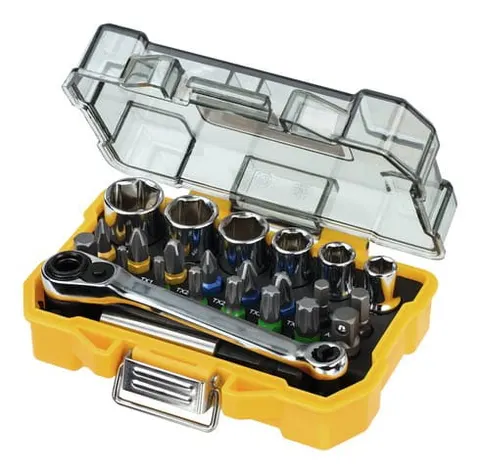 Dewalt DT71516 Zestaw bitów nasadek grzechotka 24