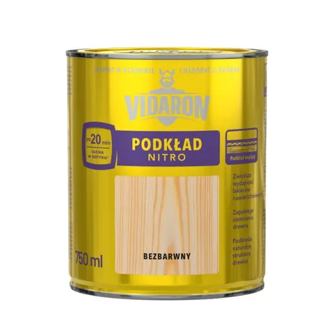 Podkład Nitro do drewna Vidaron 0,75L