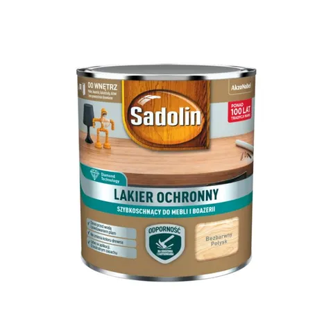 SADOLIN Lakier ochronny do mebli i boazerii 0,2L bezbarwny połysk