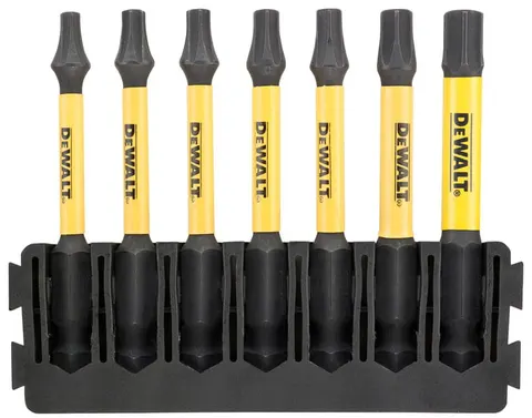 DT70825 DEWALT 7 szt. Bity TORX 57mm TOUGHCASE FLEXTORQ