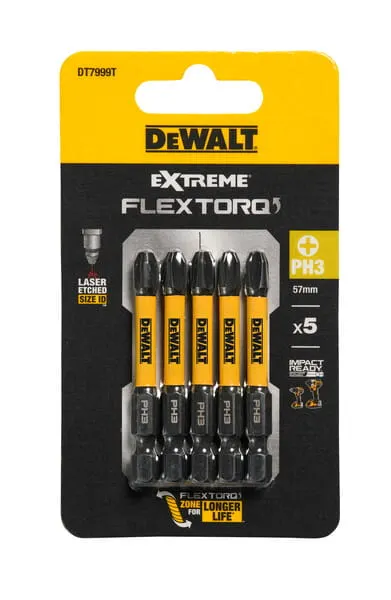 DeWalt DT7999T Bity udarowe PH3 57mm