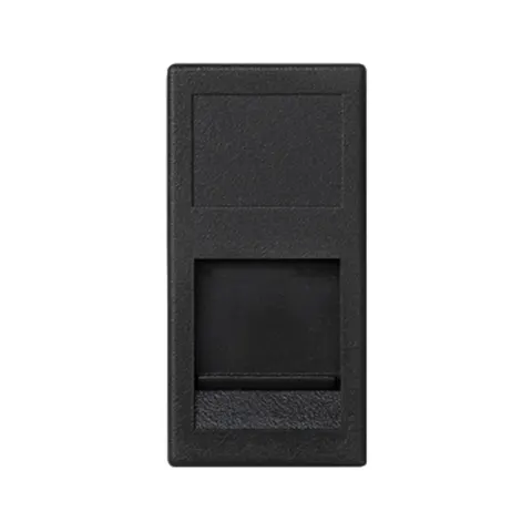 Płytka K45/2, 1x RJ z osłoną; 22,5x45mm;