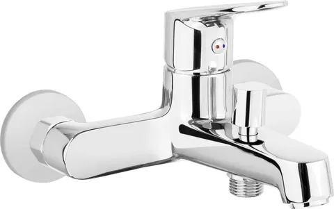DEANTE Bateria wannowa ścienna CHABER chrom