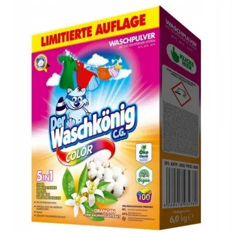 WASCHKONIG Proszek do prania 6 kg COLOR
