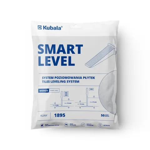 Kliny poziomujące płytki Kubala Smart Level 50 szt.