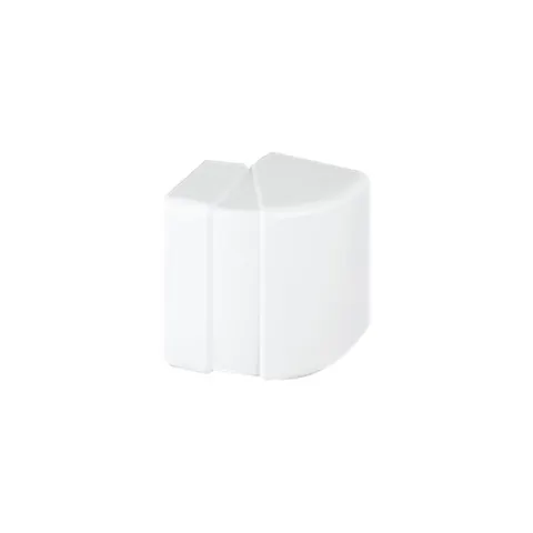 CONNECT Regulowany kąt zewnętrzny Cabloplus 160x55mm; czysta biel