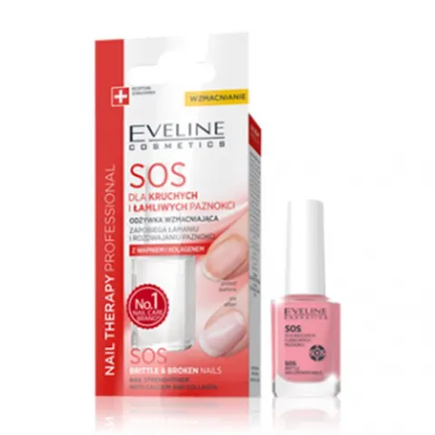 Eveline Nail Therapy lakier odżywka SOS 12ml