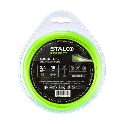 STALCO Żyłka tnąca kwadratowa Square XTR Core 2,4mm x 90m