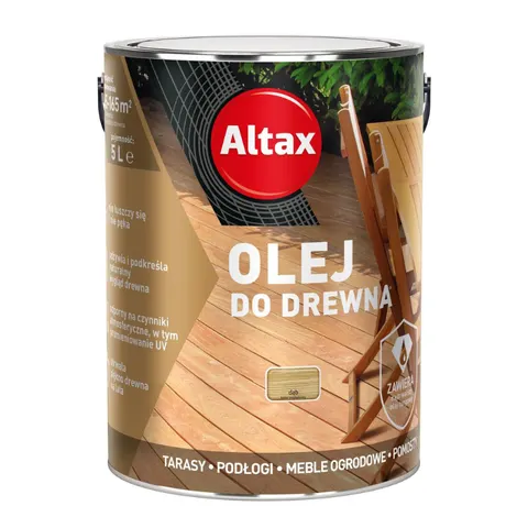 ALTAX Olej do drewna dąb 5L