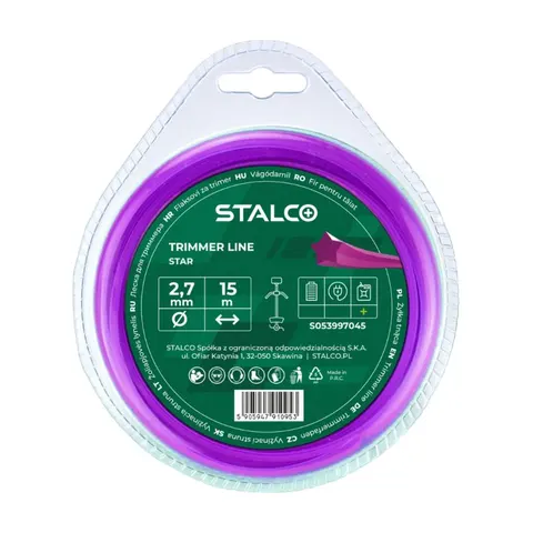 STALCO Żyłka tnąca gwiazdka Star 3,0mm x 15m