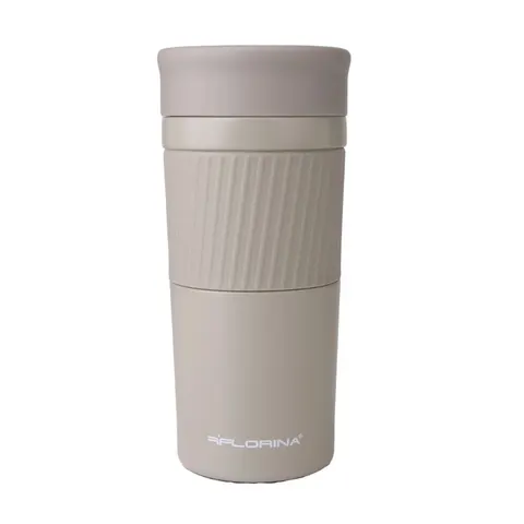 FLORINA Kubek termiczny Cortado Dark Beige 420 ml