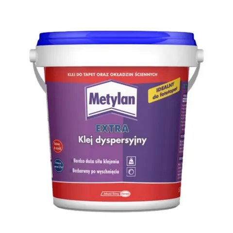 METYLAN Klej do tapet i okładzin ściennych dyspresyjny Extra 750g