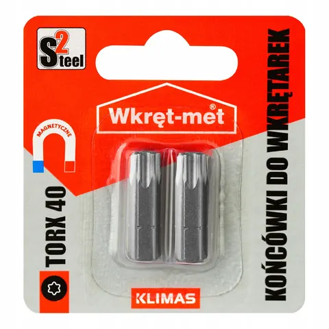 Wkręt-Met zestaw bitów TORX TX-40 25 mm / 2 szt.
