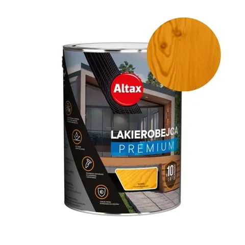 ALTAX Lakierobejca Premium 10 lat ochrony 5L sosna