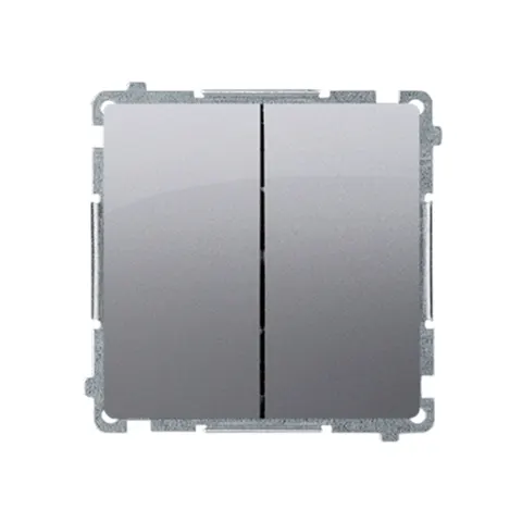 BASIC Łącznik świecznikowy (moduł), 16AX, 250V~, zaciski śrubowe; stal inox