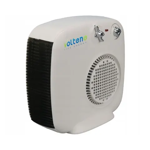 VOLTENO Termowentylator stojąco-leżący 2000W biało-czarny