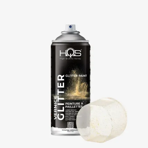 HQS Lakier Spray brokat złoty 400 ml
