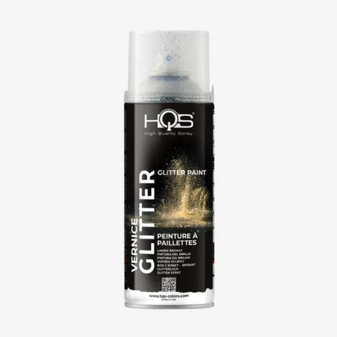 HQS Lakier Spray brokat srebrny 400 ml