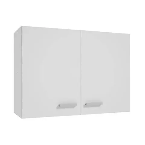 Deftrans Szafka kuchenna wisząca SINGLE A80 biała 80x58 cm