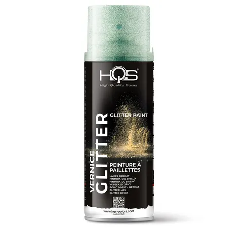 HQS Lakier Spray brokat zielony 400 ml
