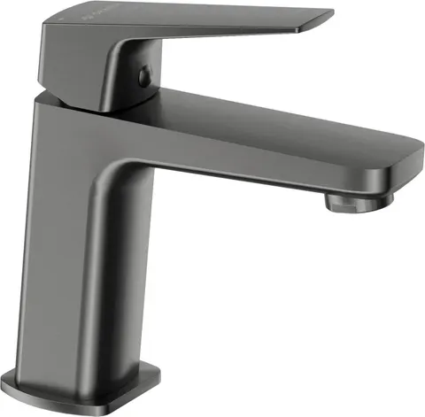 Deante Blur Bateria umywalkowa BQL_D20M wykończenie titanium, stojąca
