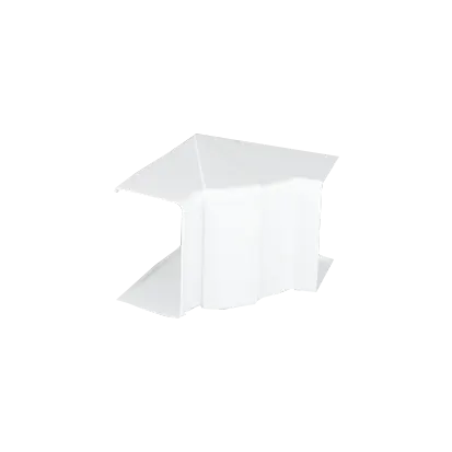 CONNECT Regulowany kąt wewnętrzny CABLOPLUS 130×55mm czysta biel