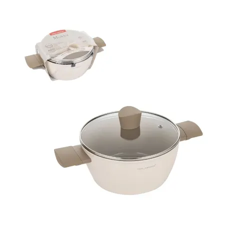 FLORINA Garnek aluminiowy Mokka 20 cm 2,1L