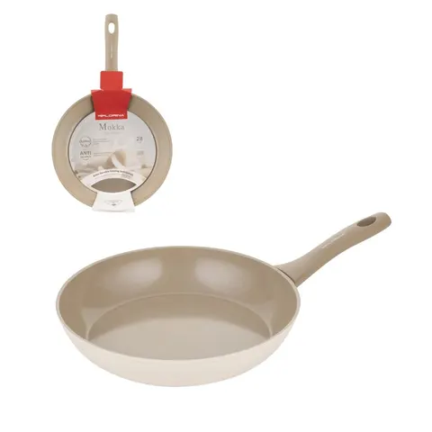 FLORINA Patelnia aluminiowa Mokka 28 cm