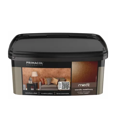 PRIMACOL Werniks metaliczny miedziany 1L