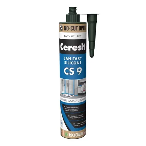 CERESIT Silikon sanitarny CS 9 biały 280 ml