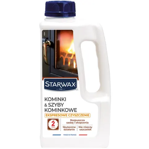 STARWAX Kominki & szyby kominkowe ekspresowe czyszczenie 1L