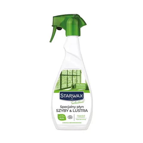 STARWAX Specjalny płyn szyby & lustra 500 ml Soluvert