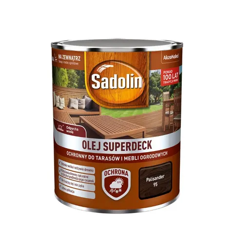 Olej do drewna Sadolin Superdeck palisander 0,75L